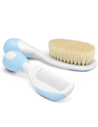 Chicco Brush And Comb (Light Blue)
