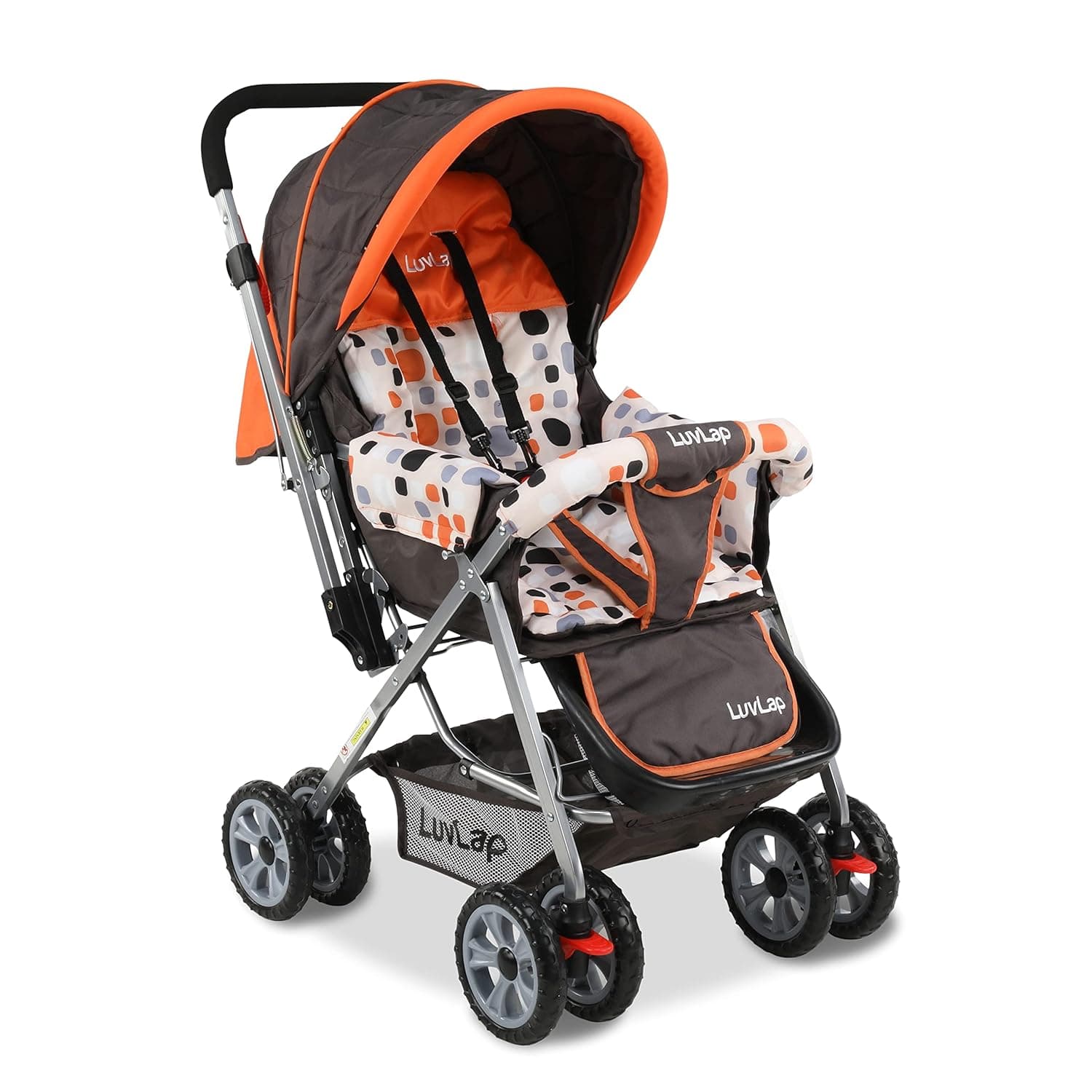 LuvLap Sunshine Baby Orange Stroller | Mumpa