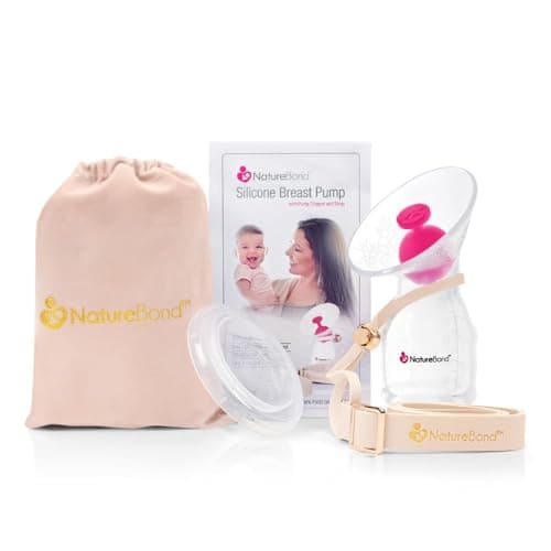 NatureBond Silicone Breastfeeding Manual Breast Pump | Mumpa