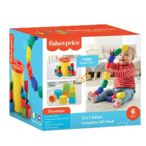 Fisher Price 3 in 1 Infant Complete Gift Pack