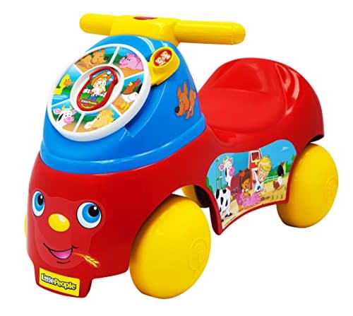 Toy Car for Kids Fisher-Price Little People See N Say Farm Ride On