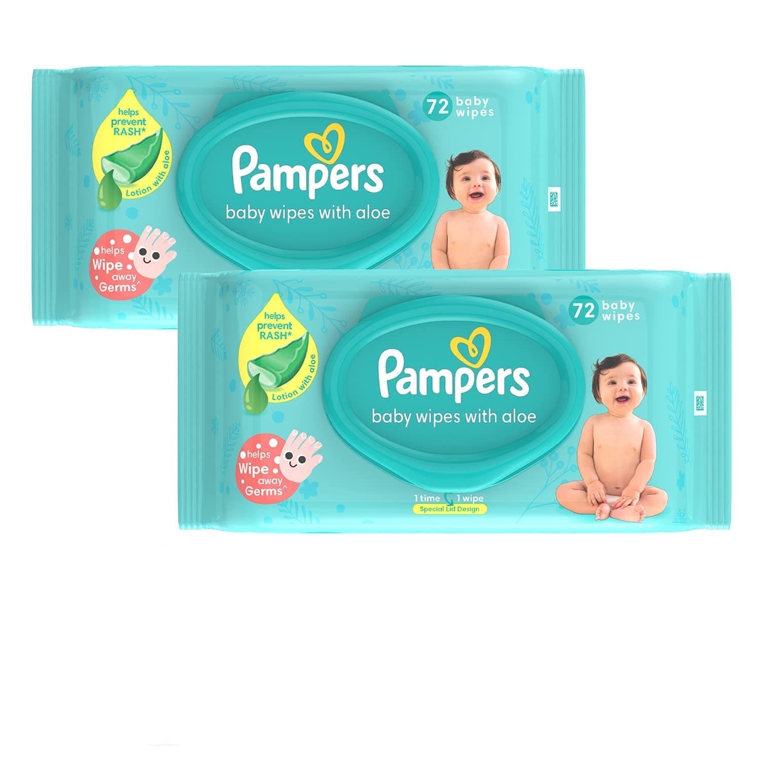 Pampers Baby Wipes – 144 Count | Aloe & Vitamin E Care