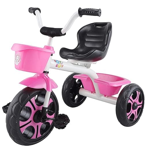 Toyzoy Comfy Lite Baby Trike with Dual Basket (2+ Yrs)