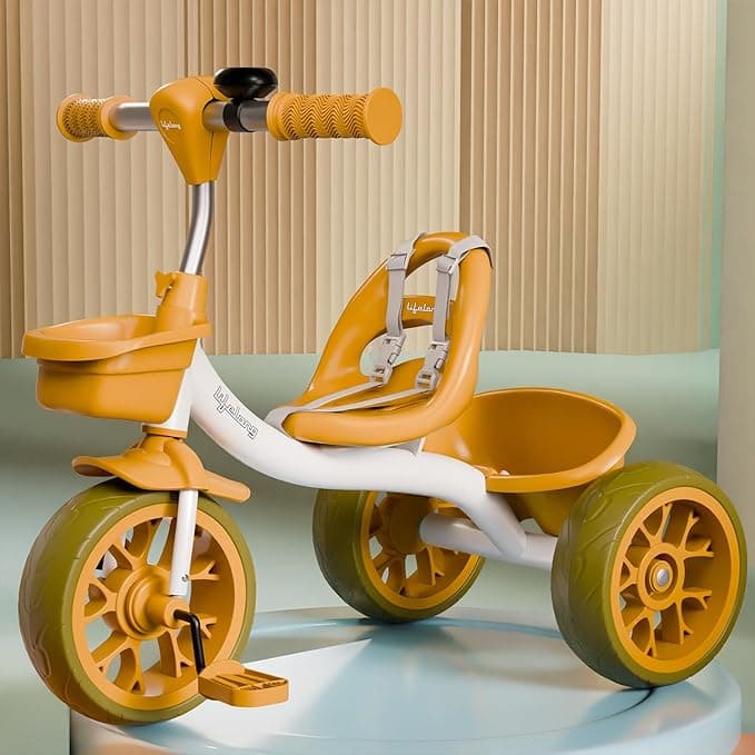 Lifelong Kids Bike with Basket & Bell | Age 2-5 Years
