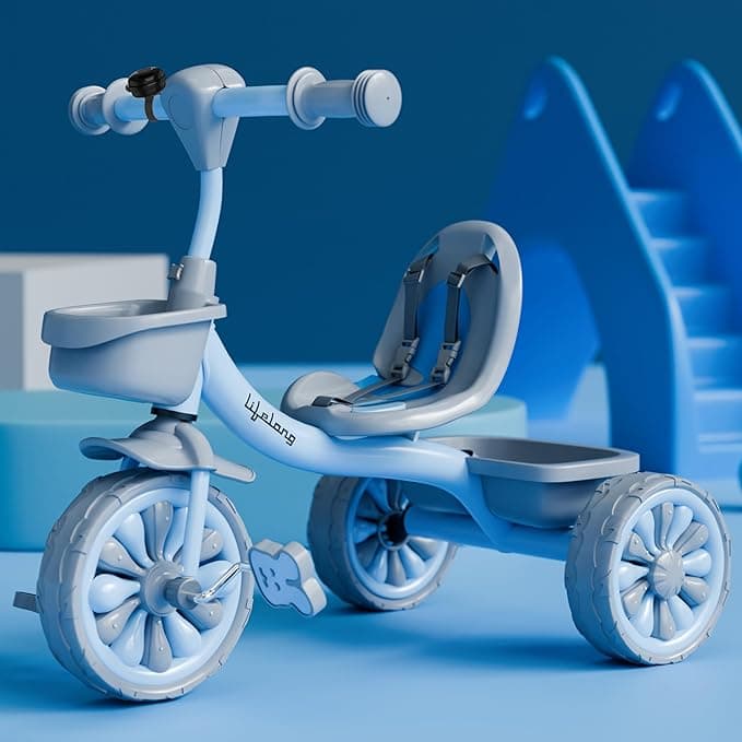 Lifelong Child’s Tricycle with Basket & EVA Wheels | 2–5 Yrs